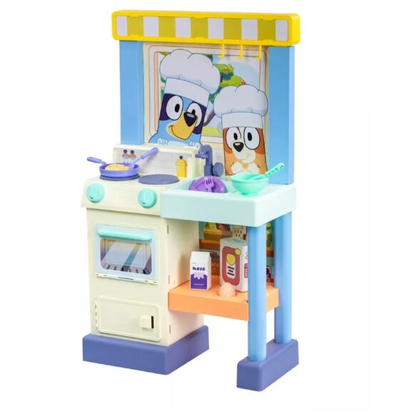 Cook & Clean Kitchen Playset with 20 Play Pieces & Over 20 Music & Light
